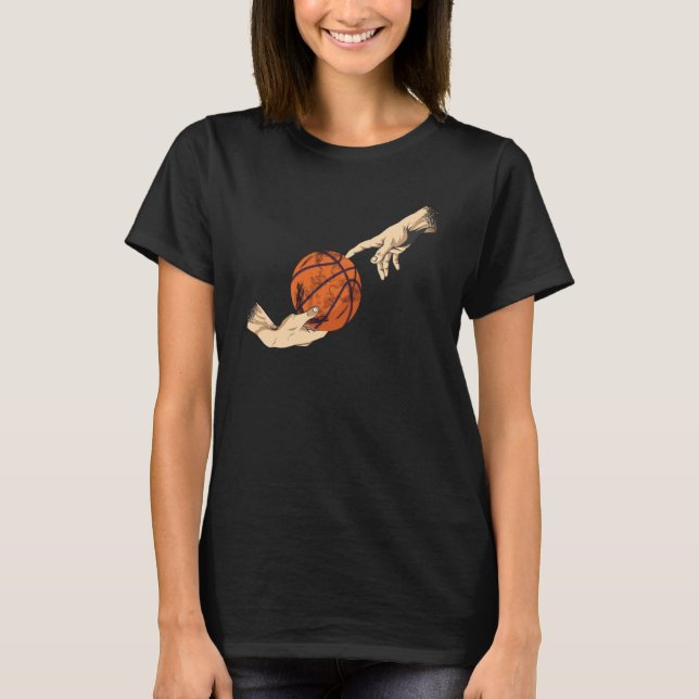Basketball ball player basketballs USA BASKETBALL T-Shirt (Vorderseite)