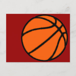 Basketball (Ball) Postkarte
