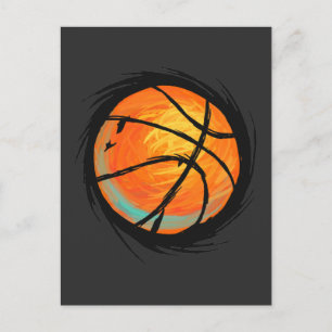 Basketball Ball Sport Fan Postkarte