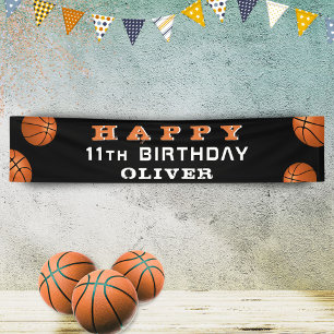 Basketball Ball Sport Kinder Geburtstagsfeier Bann Banner