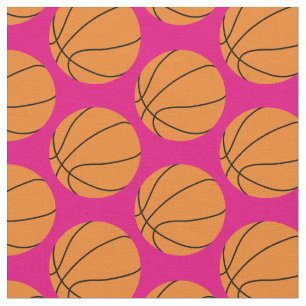 Basketball Balls Sportrosa Girls Stoff