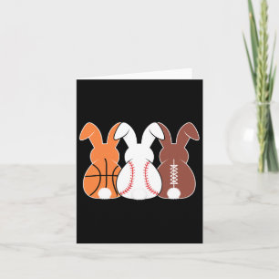 Basketball Baseball Football Sports Ostersonntag R Karte