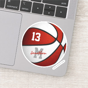 Basketball-Basketball Aufkleber