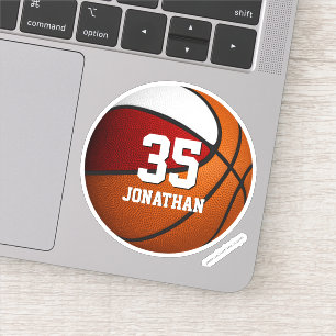 Basketball-Basketball Aufkleber
