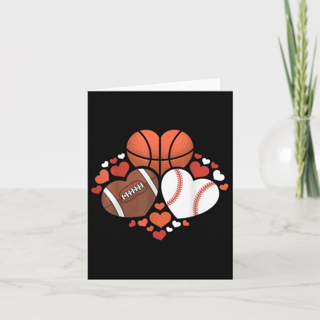 Basketball Basketball Baseball Va Karte (Vorderseite)