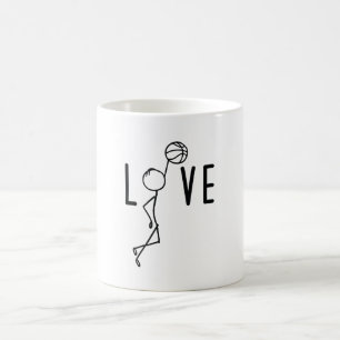 Basketball-Basketball-Basketball-Basketball-Basket Kaffeetasse