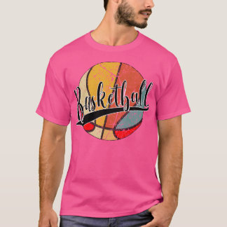 Basketball Basketball Basketball Spieler Uni Fans T-Shirt