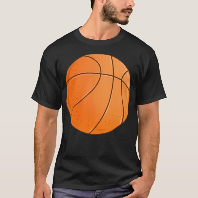 Basketball-Basketball-Basketballverein T-Shirt (Vorderseite)