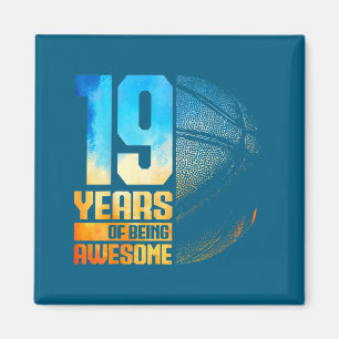 Basketball Basketball Jahre 19 Alt 19. Spieler Jok Magnet