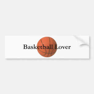 Basketball, Basketball-Liebhaber Autoaufkleber