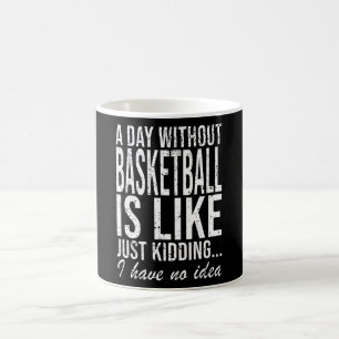 Basketball Basketball Spieler Sprichwort Geschenk Kaffeetasse