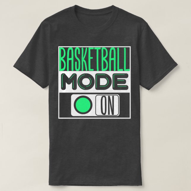 Basketball Basketball-Spieler T-Shirt (Design vorne)