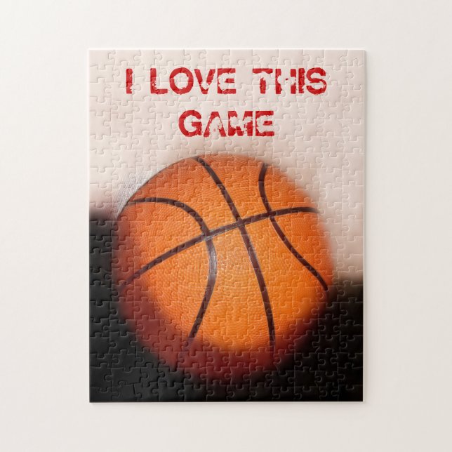 Basketball - Beliebte Sportart Puzzle (Vertikal)