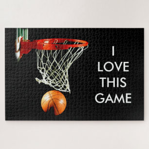 Basketball - Beliebter Kunstsport Puzzle
