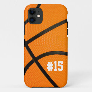 Basketball-Beschaffenheit personalisiert # Fall Case-Mate iPhone Hülle