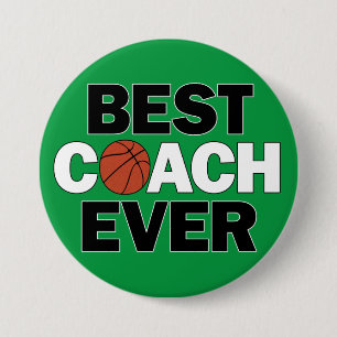 Basketball BEST COACH EVENT Trainer Button