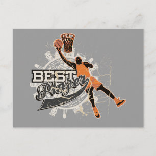 Basketball Best Player Tshirts und Geschenke Postkarte