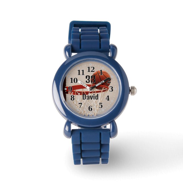 Basketball Bester Spieler | Funny Armbanduhr (Vorderseite)