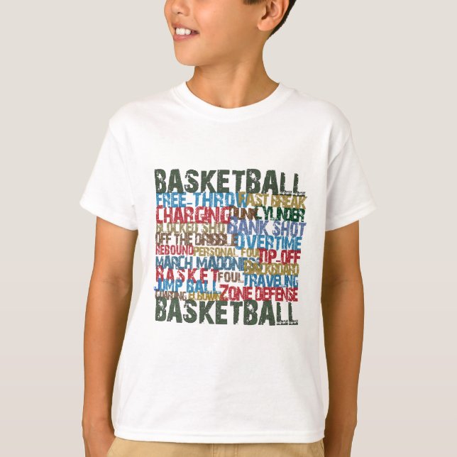 BASKETBALL BEZEICHNET als Geschenke T-Shirt (Vorderseite)