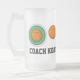 Basketball-Bierbiere-Tasse - SRF Mattglas Bierglas