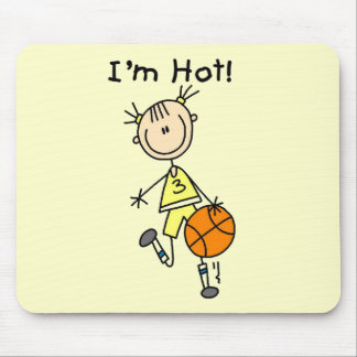 Basketball bin ich heiße T - Shirts und Geschenke Mousepad