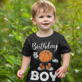 Basketball Birthday Boy T - Shirt