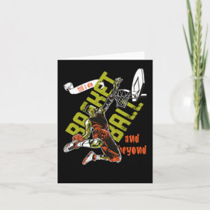 Basketball bis ich Die und darüber hinaus Karte