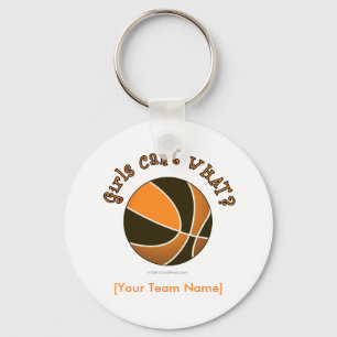 Basketball - Black/Orange Schlüsselanhänger