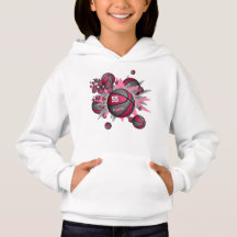 Basketball-Blowout des sportlichen Mädchens in Ros