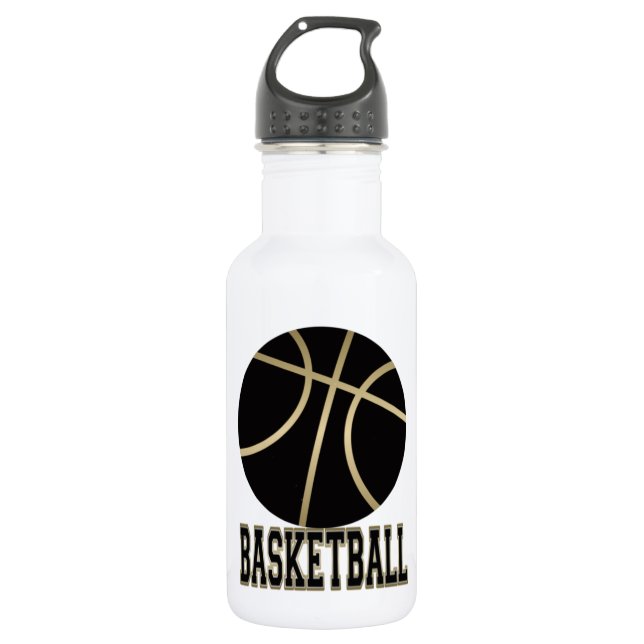 Basketball Bottle-works 32 oz Trinkflasche (Vorderseite)