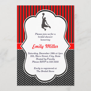 Basketball-Brautparty-Einladung Einladung