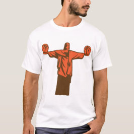 Basketball — Bresil Rio Janeiro Christ Redemp T-Shirt