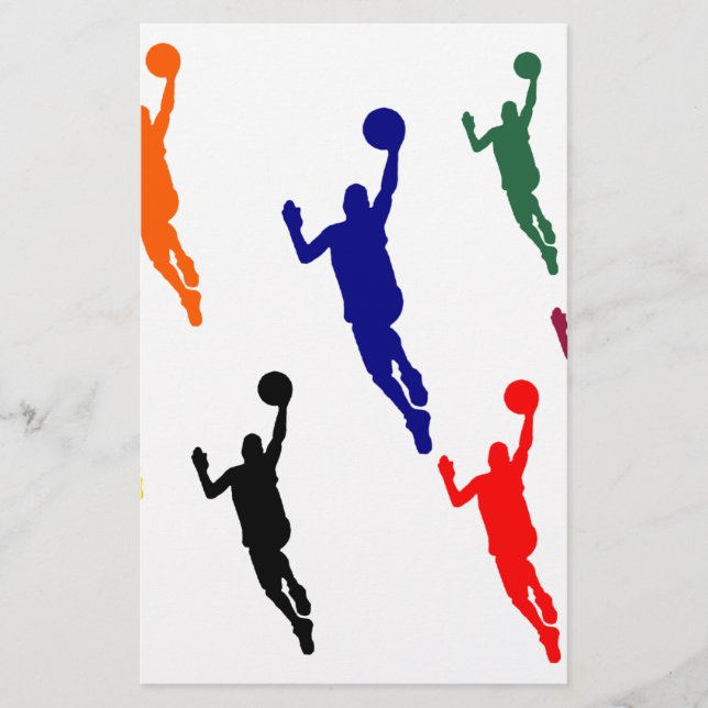 BASKETBALL BRIEFPAPIER (Vorderseite)