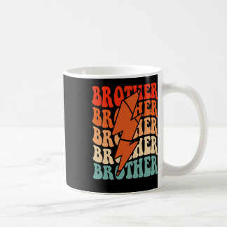Basketball Brother Retro Groovy Blitzschlag Kaffeetasse