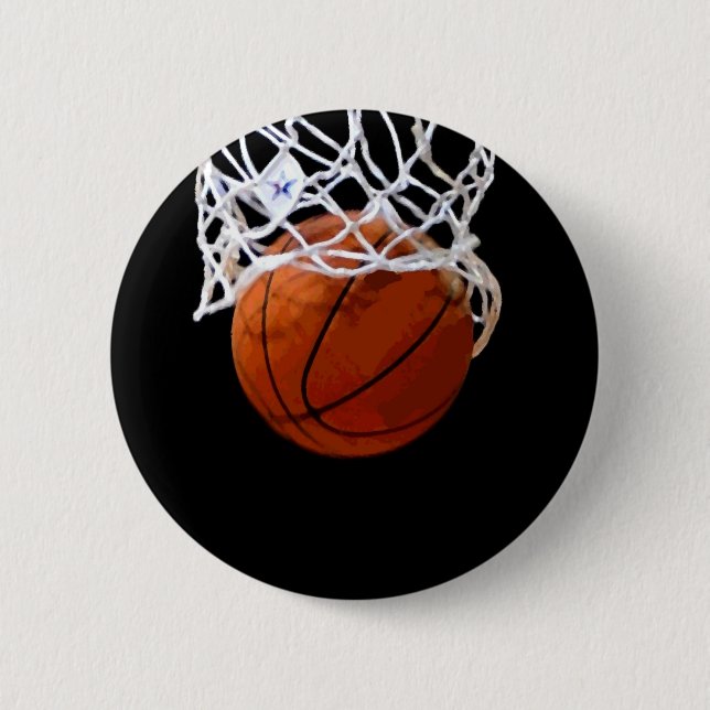 Basketball Button (Vorderseite)