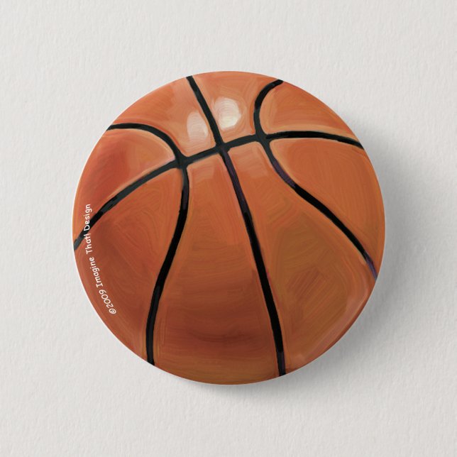 Basketball Button (Vorderseite)