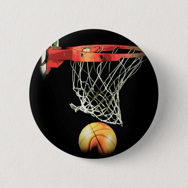 Basketball Button (Vorderseite)