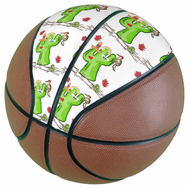 Basketball Cactus Bird (angewinkelt)