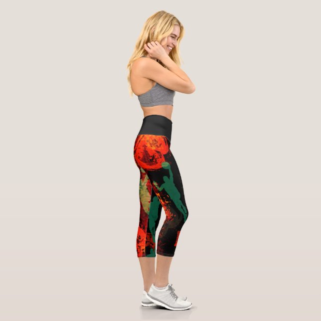 BASKETBALL CAPRI LEGGINGS (Rechts)