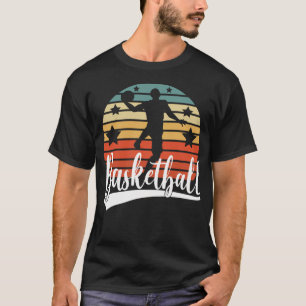 Basketball Champion Basketball Spieler Fans Retro T-Shirt