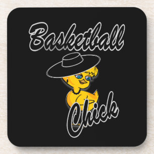 Basketball Chick #4 Untersetzer