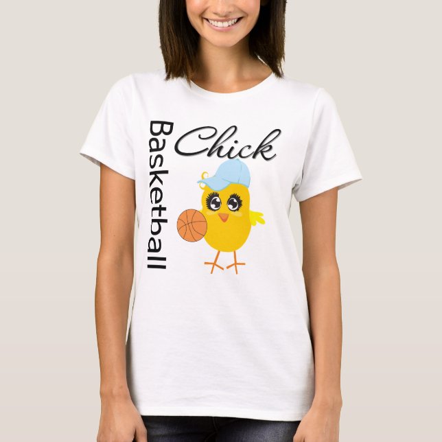 Basketball Chick T-Shirt (Vorderseite)