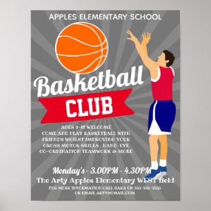 Basketball-Club-Turniersport Poster