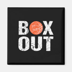 Basketball Coach Box Out Sprichwort Neuheit Gesche Magnet