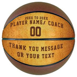 BASKETBALL COACH CUSTOMIZE Retro Vintag