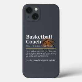 Basketball-Coach - Definition Case-Mate iPhone Hülle