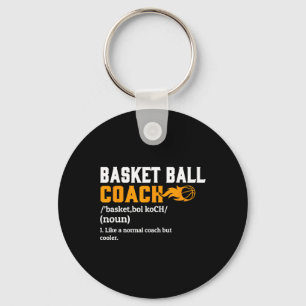 Basketball-Coach Definition Geschenk Spaß Basketba Schlüsselanhänger