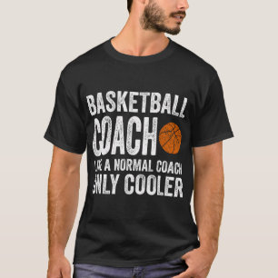 Basketball Coach Geschenklehrer Wertschätzung Dank T-Shirt
