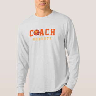 Basketball COACH 🏀 [individuelle Name] T-Shirt
