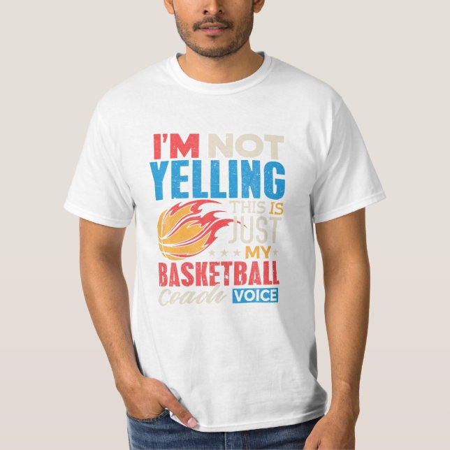 Basketball Coach Shirt (Vorderseite)